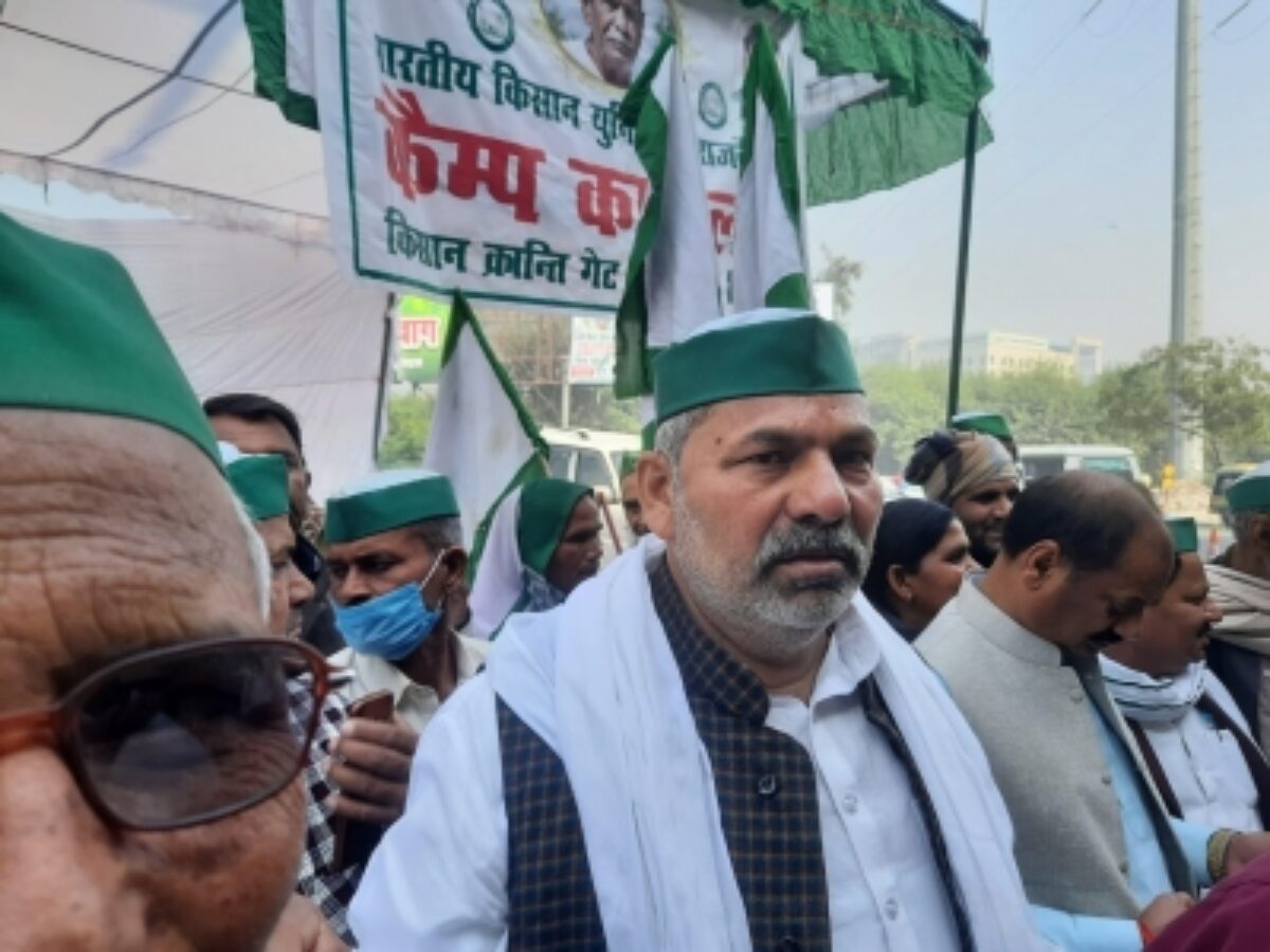 Farmer's leader Rakesh Tikait